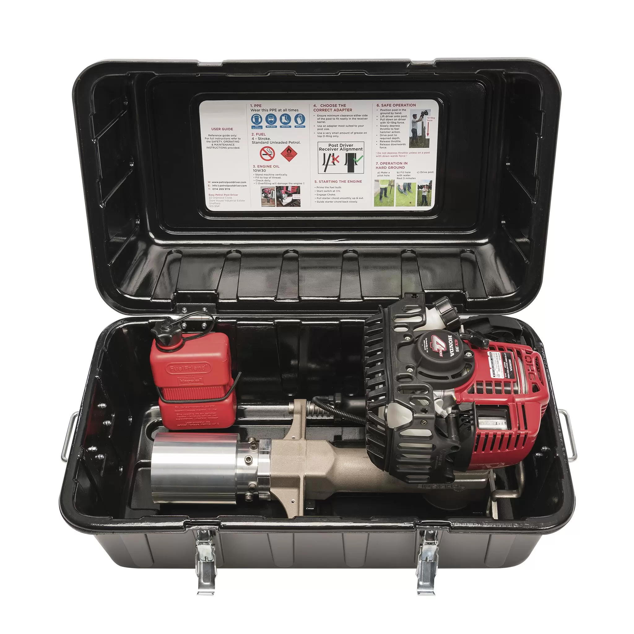 Caja de transporte easypetrol