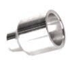 Tent stake driving cap adapter for tent pegs