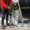 fissare pali piste da sci