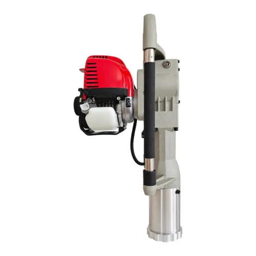 Clavadora de estacas Iberfence Farmer 100X — vista lateral con empuñadura ergonómica