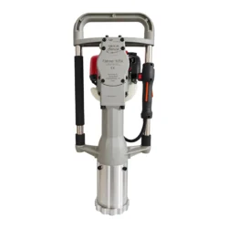 Clavadora de postes Iberfence Farmer 100X con motor Honda GX35 — vista frontal